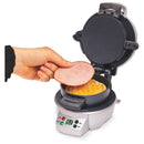 Breakfast Sandwich Maker with Timer - Grey