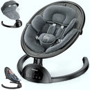 Baby Swing with Bluetooth Music Speaker - Black