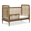Liberty 3-in-1 Convertible Spindle Crib with Toddler Bed Conversion Kit - Natural Walnut