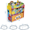 Sesame Street 6 Bin Design and Store Toy Organizer