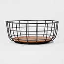 Wire Fruit Basket - Black