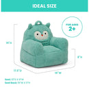 Cozee Buddy Chair - Owl/Teal