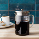 67Oz Glass Pitcher With Stainless Steel Lid