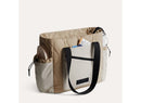 Featherlight Work Tote Messenger Bag - Brown