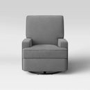 Addison Swivel Gliding Recliner - Gray
