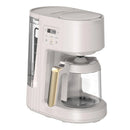 12-Cup Programmable Drip Coffee Maker - Sand White