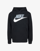 Nike BOYS' LITTLE KIDS' CLUB FLEECE HBR PULLOVER HOODIE