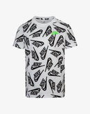 Nike BOYS' LITTLE KIDS' SCATTERED LOGO TEE
