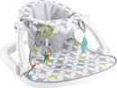 Fisher-Price Portable Baby Chair Sit-Me-Up Floor Seat With Developmental Toys & Machine Washable Seat Pad, Starlight Bursts