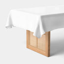 84"x60" Tablecloth - White