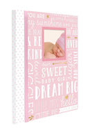 Dream Big Baby Memory Book - Pink