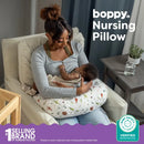 Nursing Pillow - Neutral Plants and Animals