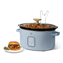 6 Qt Programmable Slow Cooker - Cornflower Blue