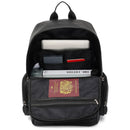 Vegan Leather Backpack - Black