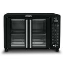 Digital French Door Air Fryer Toaster Oven - Black