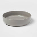76oz Stoneware Avesta Serving Bowl - Gray