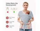 Adjustable Baby Wrap Carrier - Black