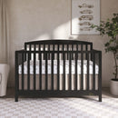 Odelle 5 in 1 Convertible Crib - Matt Black