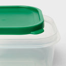 16-Piece Plastic Food Storage Container Set - Green