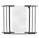 Step Safe Clear Walk Through Baby Gate - Black
