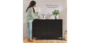 Aster 6 Drawer Dresser - Black