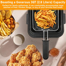 Electric Deep Fryer - 2.5 Quart Capacity