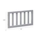 Toddler Bed Conversion Kit (M12599) - Grey
