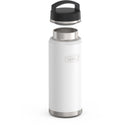 40oz Stainless Steel Wide Mouth Hydration Water Bottle - White