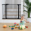 30" Tall Baby Gate - Black