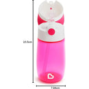 Flip & Go Straw Cup, 12oz, 1 Pack - Pink