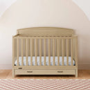 Graco Benton 5-in-1 Convertible Crib with Drawer - Driftwood