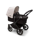 Donkey 5 Mono Complete Single to Double Side-by-Side Stroller - Black/Misty White