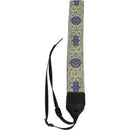 Perri's Leathers Ltd. 2" Jacquard Camera Strap (Gold Floral Trail)