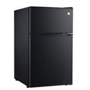 3.1 cu-ft Refrigerator - Black: Energy Star Certified, Mini Fridge for Dorm, Manual Defrost, Adjustable Shelves