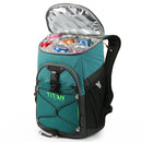 Titan by Arctic Zone Deep Freeze 16qt Backpack Cooler - Green