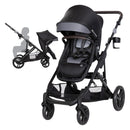 Morph Single to Double Modular Stroller - Dash Black