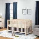 Colby 4-in-1 Low-Profile Convertible Crib - Washed Natural