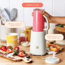 Personal Blender Set with 12 Pieces 240 W White Icing by Drew Barrymore