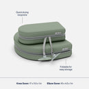 Lalo Baby Bath Knee and Elbow Saver Set - Sage Green