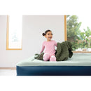 Elevated 18" Pillow Rest Queen Air Mattress - Off-White/Blue