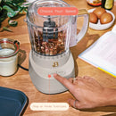 3-Cup Food Chopper, Porcini Taupe by Drew Barrymore - Porcini Taupe