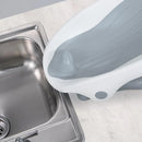 Clean Rinse Baby Bath Seat - Soft Support for Counter, Sink, or Bathtub with Adjustable Positions