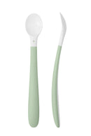 Feeding Spoons - Powder Green
