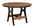 Berlin Gardens, Harbor 48″ Round Table, Antique Mahogany on Black
