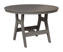 Berlin Gardens, Harbor 48″ Round Table, Coastal Gray