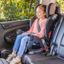 All4Stages Slim Plus Canopy 4-in-1 Convertible Car Seat - Howell Black