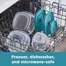24-Piece Storage Organizer Set - Teal