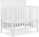Ava 4-in-1 Convertible Mini Crib in White