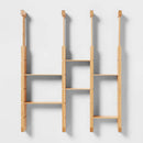 4pk Natural Expandable Drawer Dividers Yellow - ™: Adjustable Organizer for Closet Storage