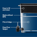 27-Cup UltraMax Filtered Water Dispenser - Black